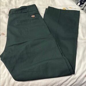 Dickies Green Chino Pants 874 Original Fit